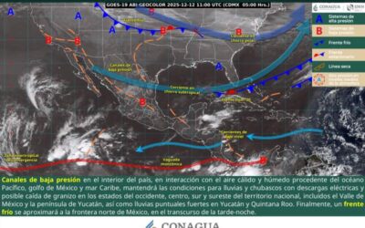 Se pronostica baja probabilidad de lluvia y descenso de temperaturas en zonas altas de Oaxaca