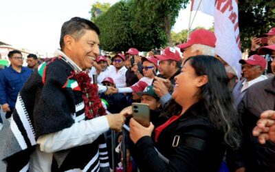 Avanza transformación de Mixteca de Oaxaca con 106 obras de construcción y rehabilitación de caminos realizadas por Salomón Jara