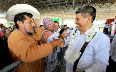 Construye Salomón Jara futuro próspero de la Costa con 750 obras de infraestructura e inversión superior a mil 800 mdp