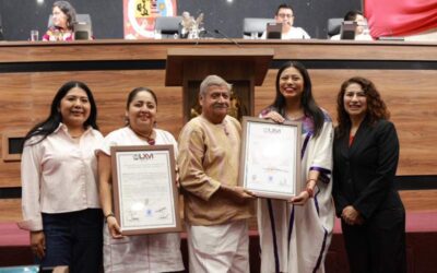 Congreso Local entrega reconocimiento al Municipio de Pinotepa de Don Luis con motivo de su declaración de «Pueblo Púrpura»