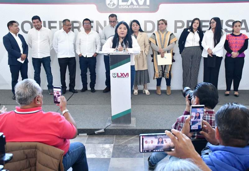 Grupo Parlamentario de Morena destaca participación ciudadana en el ejercicio de revocación de mandato en Oaxaca