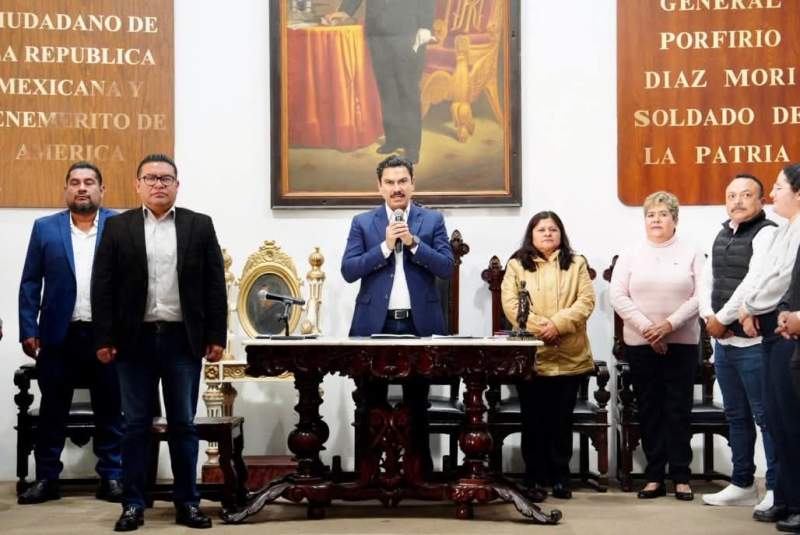 La seguridad y la participación ciudadana, pilares para la vida democrática, Cabildo de Oaxaca de Juárez.