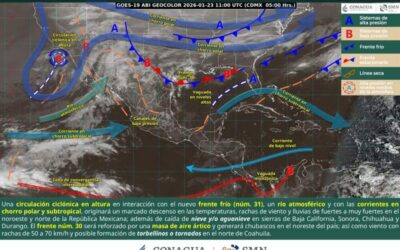 Persistirá tiempo frío y ventoso este viernes en Oaxaca: Protección Civil.
