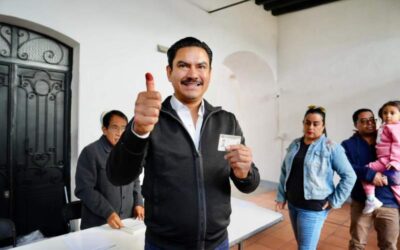 Ray Chagoya llama a participar y refrenda jornada en calma en Oaxaca de Juárez