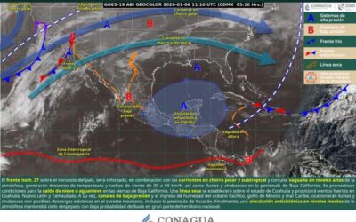 Persistirá tiempo estable y ambiente frío al amanecer en Oaxaca
