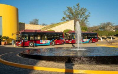 Arranca Salomón Jara nueva ruta RC-13 “Yuku Tay” del BinniBus en Oaxaca