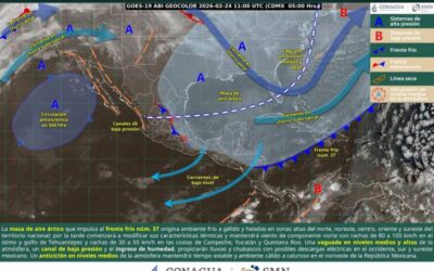 Este martes dominarán ambiente frío y vientos intensos en Oaxaca: Protección Civil