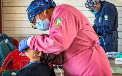 Jornada gratuita de salud bucal acerca atención odontologica a familias de chicapa de castro