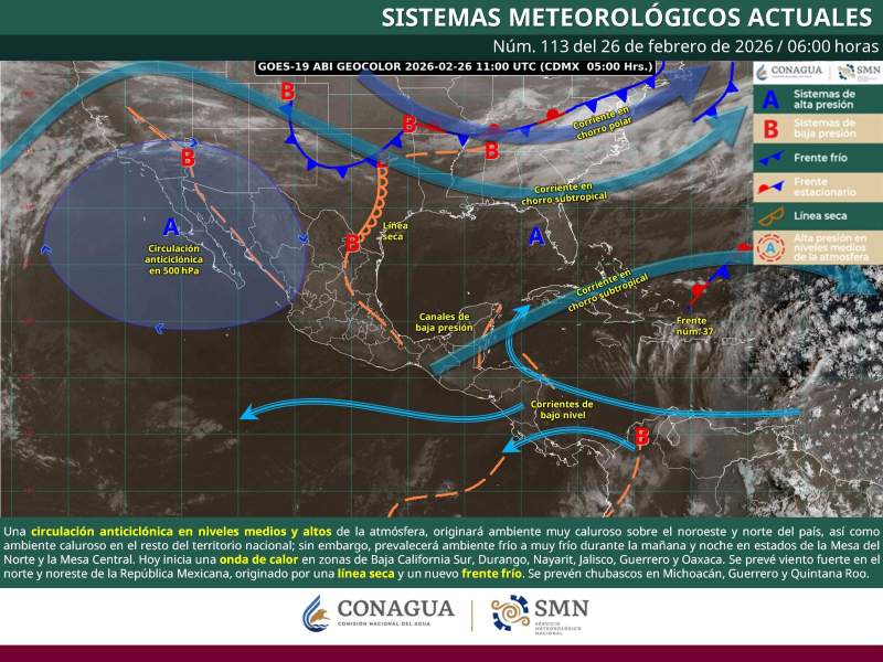 Predominarán temperaturas calurosas extremas en el centro y oriente de Oaxaca: Protección Civil