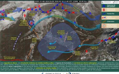 Se prevén mañanas frías y tardes calurosas para este martes en Oaxaca