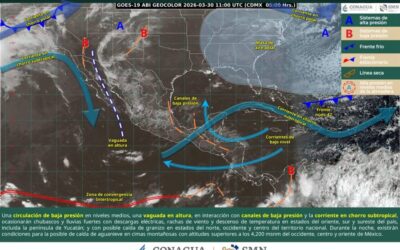 Ambiente fresco al amanecer y lluvias por vaguada en el estado de Oaxaca: Protección Civil