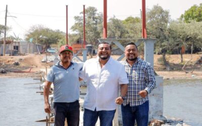 Contruccion de puente en playa vicente permitira a las familias trasladarse con mayor comodidad.