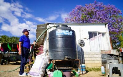 Llega estrategia “Agua para Todas y Todos” a Villas Monte Albán