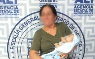 Fiscalía de Oaxaca localiza en el Istmo y pone a salvo a recién nacido reportado como No Localizado en la capital, se investiga como trata de persona