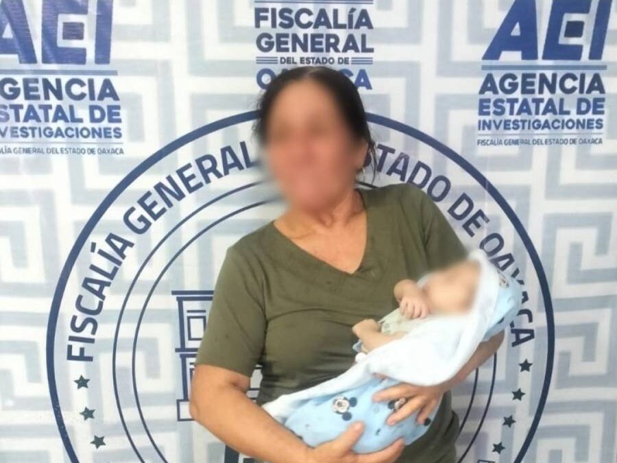 Fiscalía de Oaxaca localiza en el Istmo y pone a salvo a recién nacido reportado como No Localizado en la capital, se investiga como trata de persona