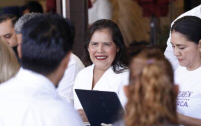 Fortalece Laura Estrada, el diálogo con sector empresarial para impulsar el desarrollo económico de Oaxaca