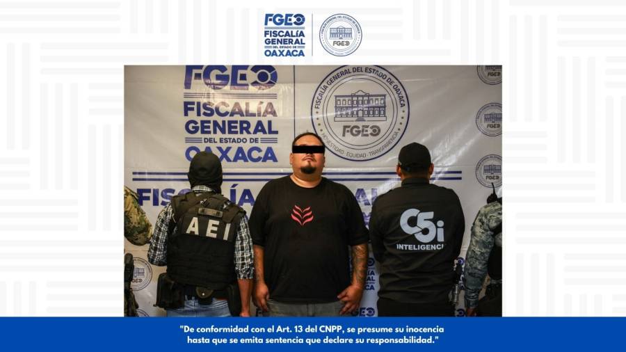 Inteligencia criminal y análisis financiero de FGEO, permiten captura de “Lugger, autor material de triple homicidio de jóvenes en Juchitán