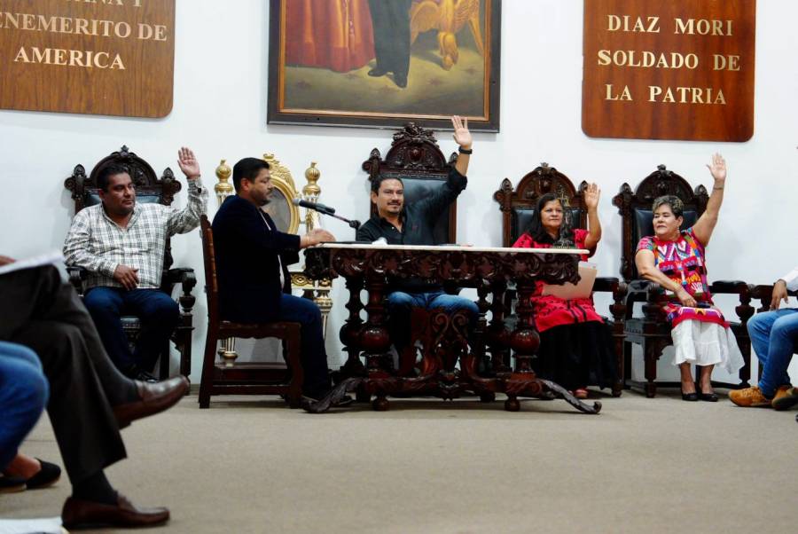 Palacio Municipal, recinto oficial para la sesión solemne por el 494 aniversario de Oaxaca de Juárez