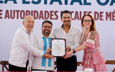 Ray Chagoya asume la Coordinación Estatal de la Asociación de Autoridades Locales de México A.C. en Oaxaca