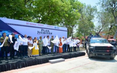 Avanza el “Plan Juchitán por la paz, la justicia y el bienestar” con nuevas unidades de seguridad