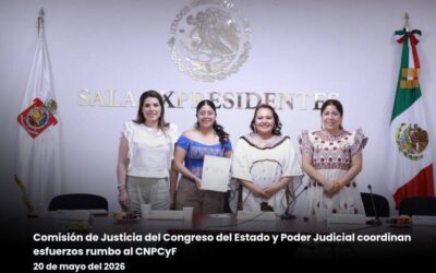 Comisión de Justicia del Congreso del Estado y Poder Judicial coordinan esfuerzos rumbo al CNPCyF