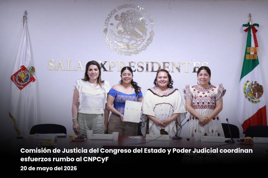 Comisión de Justicia del Congreso del Estado y Poder Judicial coordinan esfuerzos rumbo al CNPCyF