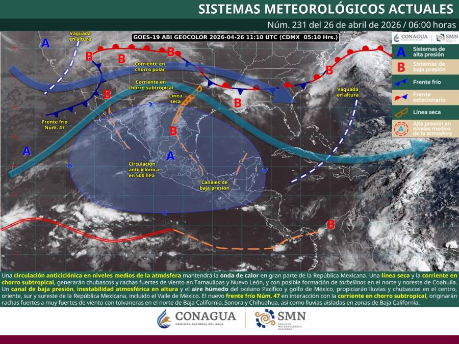 Este domingo, condiciones inestables provocarán lluvias y ambiente caluroso en Oaxaca: Protección Civil