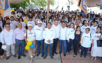 Farid Acevedo fortalece vínculos con la Preparatoria No. 1 y asume compromisos con su comunidad estudiantil