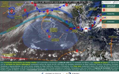 Pronostican un martes muy caluroso en gran parte de Oaxaca