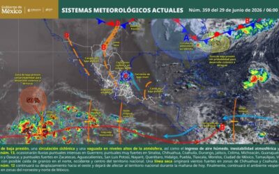 Lluvias y tormentas eléctricas marcarán las condiciones del tiempo en Oaxaca: Protección Civil