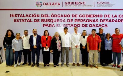 Oaxaca fortalece la búsqueda de personas desaparecidas