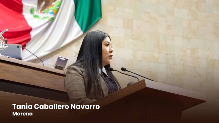 Presenta diputada Tania Caballero reforma a la Constitución de Oaxaca para blindar procesos electorales ante intervención extranjera
