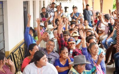 Ratifican municipios de la Sierra Sur construcción del acueducto de la presa Mujer Solteca
