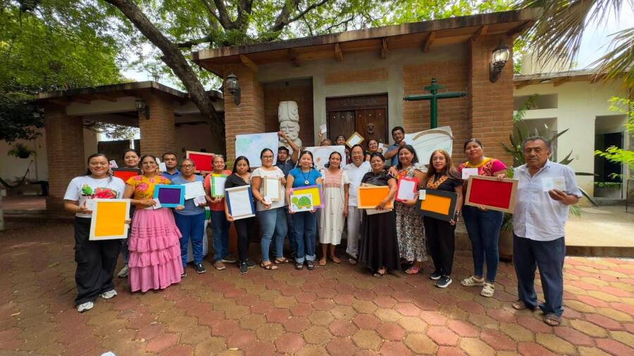 SIPCIA impulsa taller de elaboración de materiales didácticos para promotoras y promotores de las lenguas originarias en el Istmo