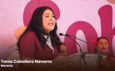 Tania Caballero y habitantes de Asunción Nochixtlán cierran filas con la presidenta Claudia Sheinbaum
