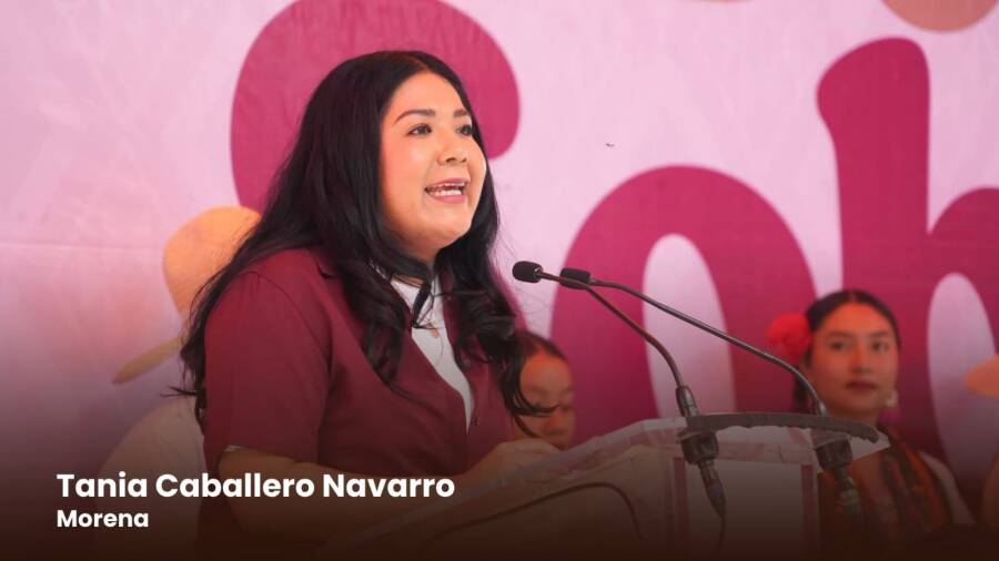 Tania Caballero y habitantes de Asunción Nochixtlán cierran filas con la presidenta Claudia Sheinbaum