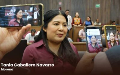 Comparte diputada Tania Caballero Navarro agenda legislativa en el Segundo Período Ordinario de Sesiones