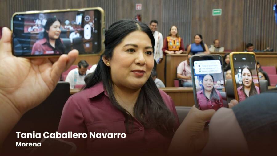 Comparte diputada Tania Caballero Navarro agenda legislativa en el Segundo Período Ordinario de Sesiones