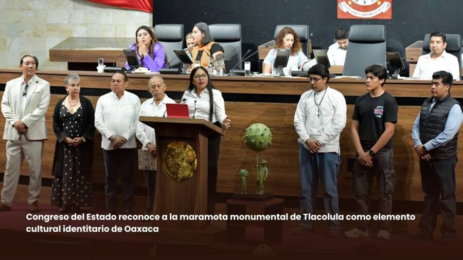 Congreso del Estado reconoce a la maramota monumental de Tlacolula como elemento cultural identitario de Oaxaca