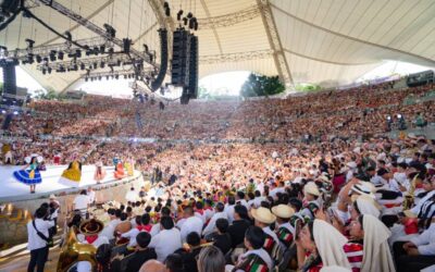 ¡Vibra auditorio Guelaguetza!, inicia cuarta emisión de los Lunes del Cerro