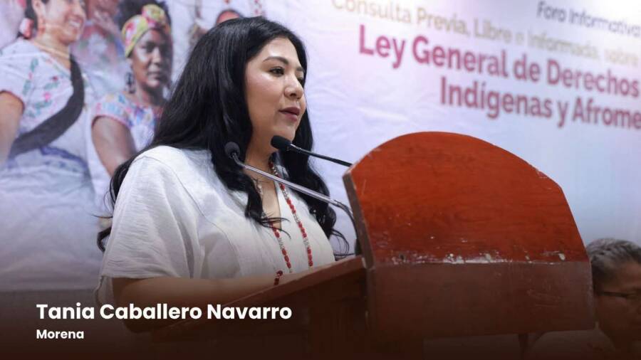 Inaugura la diputada Tania Caballero Foro Informativo sobre la Ley General de Derechos Indígenas y Afromexicanos en Oaxaca