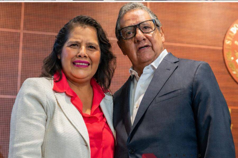 Laura Estrada participa en la conclusión de la Quinta Reunión Plenaria de Morena en el Senado de la República