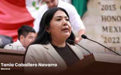 Presenta diputada Tania Caballero iniciativa para reestructurar la Administración Pública Estatal y fortalecer la eficiencia institucional en Oaxaca